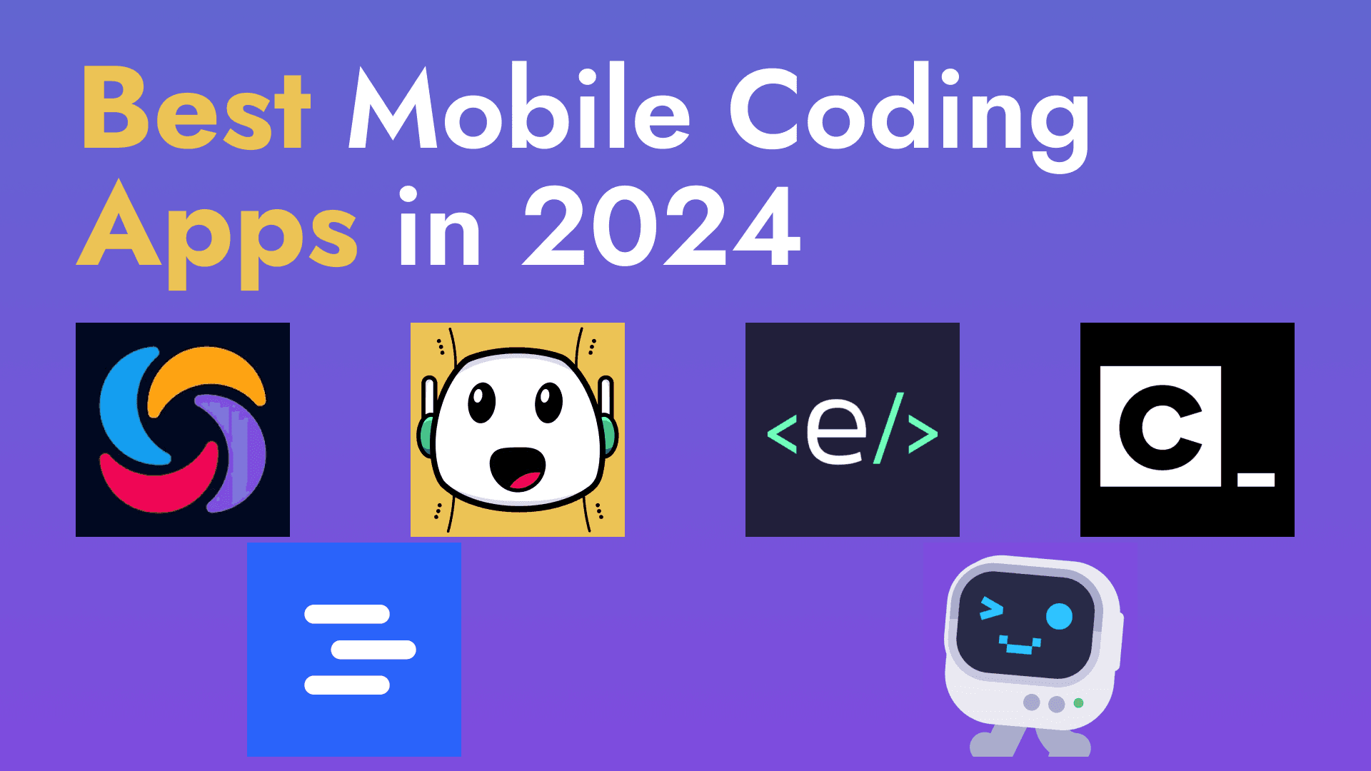 Best Mobile Coding Apps in 2024