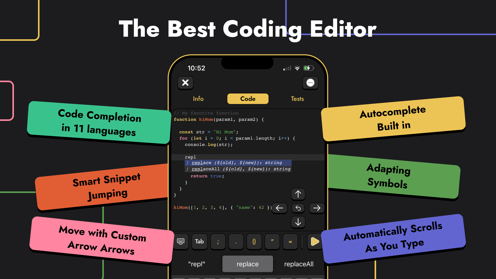 CodenQuest Coding Editor